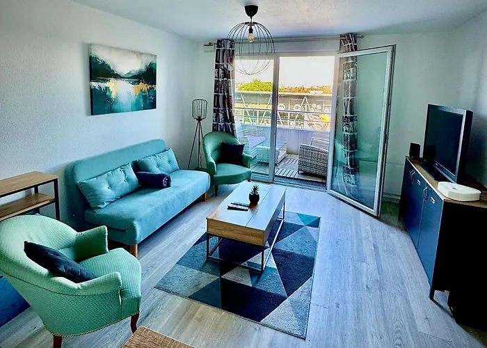 Proche Centre Gare Cosy Superbe Terrasse Prkg & Wifi